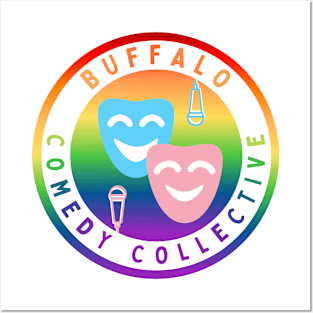 Buffalo Comedy Collective - Pride - Small Logo Posters and Art